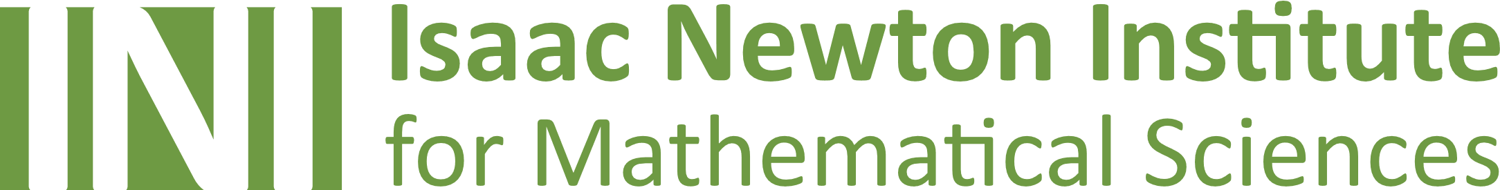 logo of "Isaac Newton Institute for Mathematical Sciences "